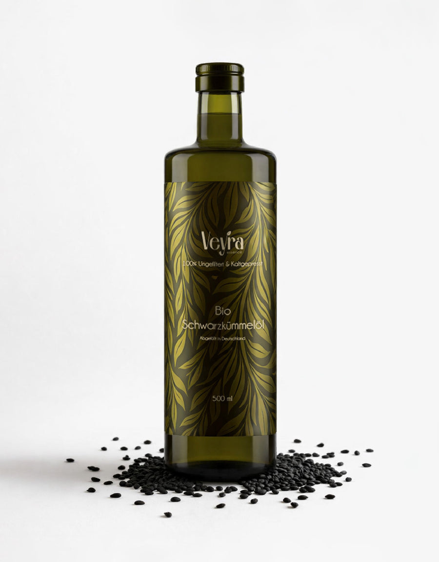 Original Ägyptisches BIO Schwarzkümmelöl (Ungefiltert)