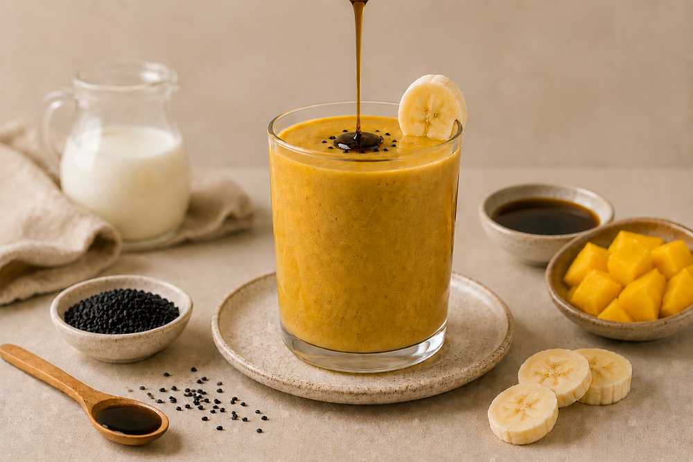 Goldener Morgen-Smoothie