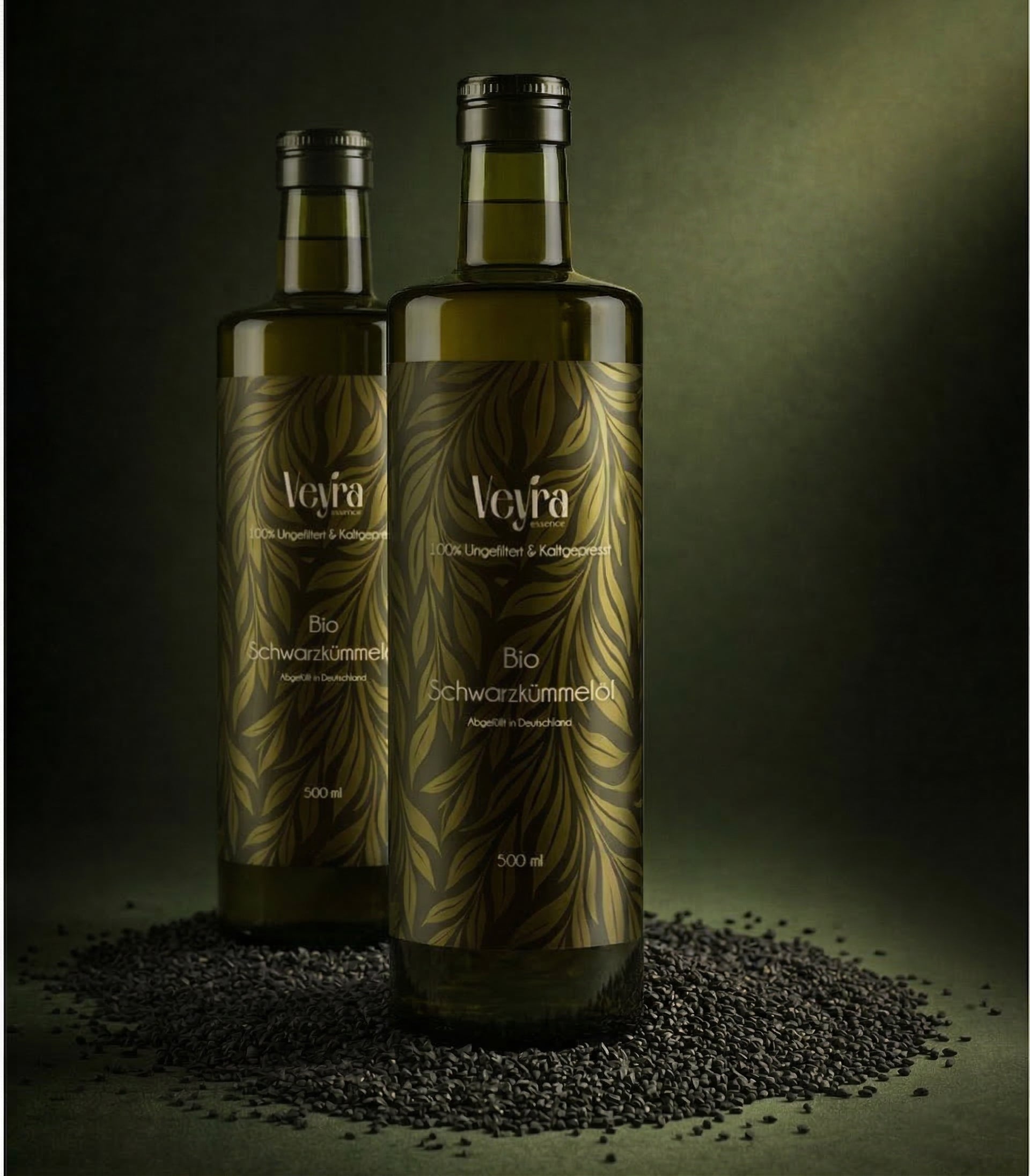 Original Ägyptisches BIO Schwarzkümmelöl (Ungefiltert)