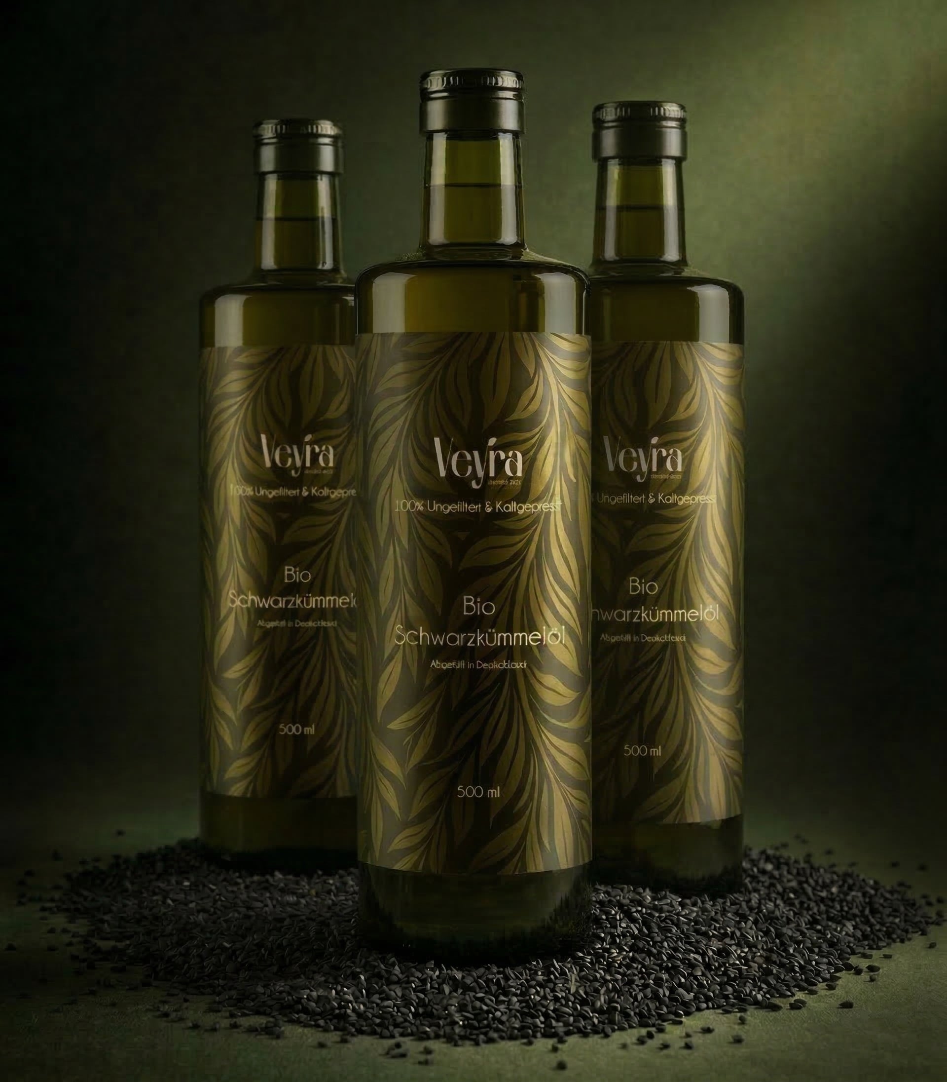 Original Ägyptisches BIO Schwarzkümmelöl (Ungefiltert)