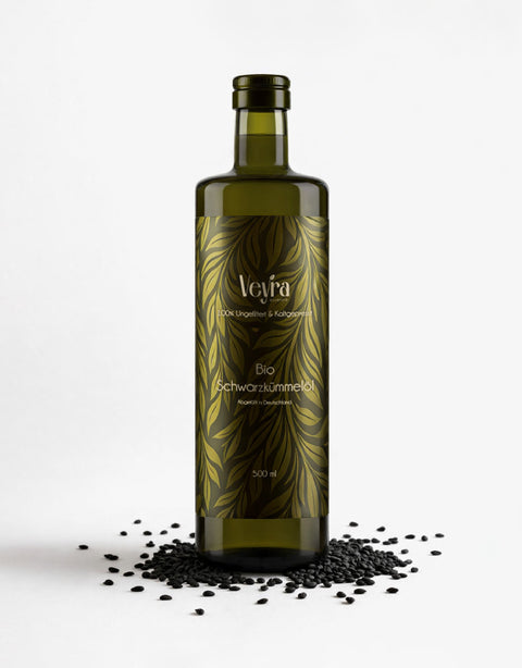 Original Ägyptisches BIO Schwarzkümmelöl (Ungefiltert)