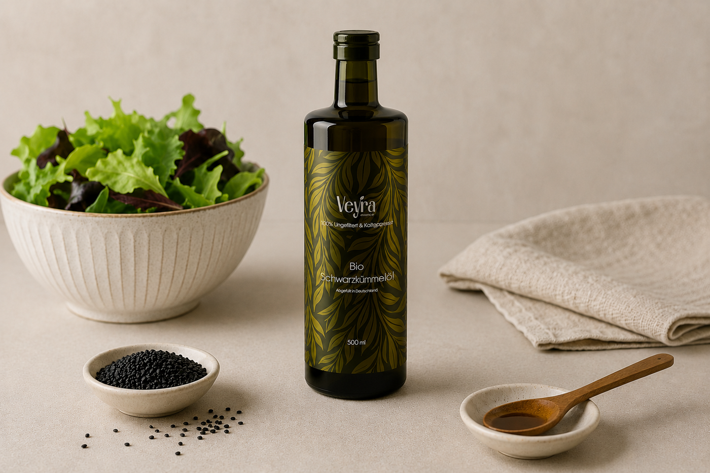 Schwarzkümmel-Vinaigrette